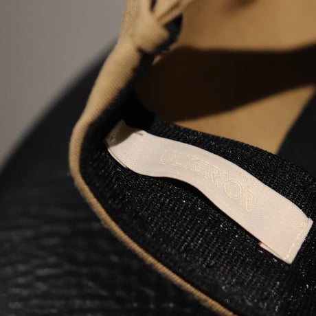 ULTERIOR Ex. BIZEN GABARDINE VINTAGE MOTIF 6 PANELED CAP