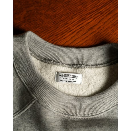 MAATEE&SONS Ex. MW/UTSUBO PARK COLLEGE SWEAT