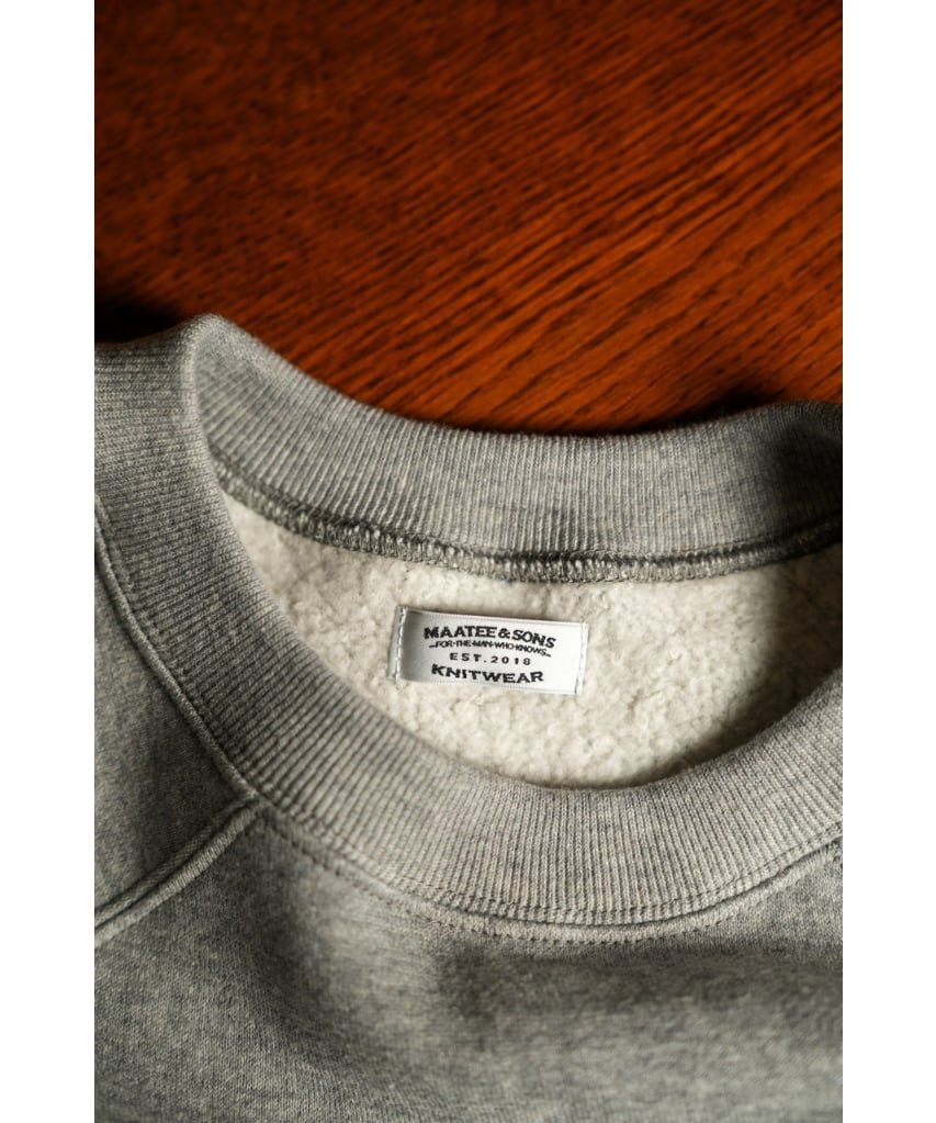 MAATEE&SONS Ex. MW/UTSUBO PARK COLLEGE SWEAT |