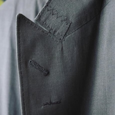 MAATEE&SONS Ex. 強撚 "H" WOOL DOUBLE TAILORED -前身無双-