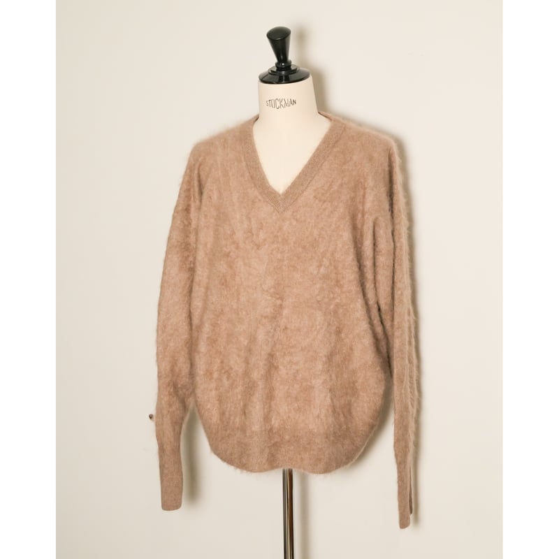 olde h and daughterカシミアVネックニット Olde H & Daughter