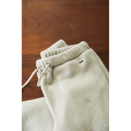 MAATEE&SONS Ex. CASHMERE PILE ROOMPANTS "m&m"⁣