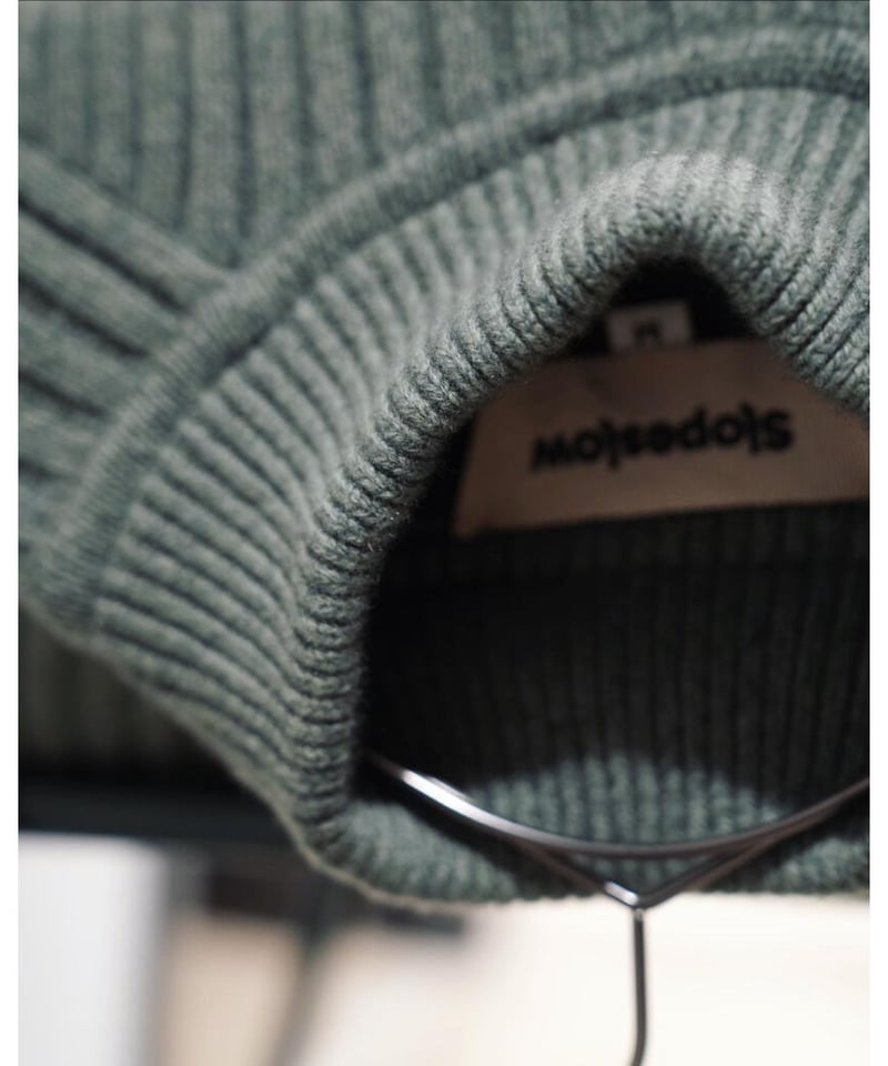 slopeslow　Lamb'sCashmere RibMock Sweater fit=scale-down,w=1200