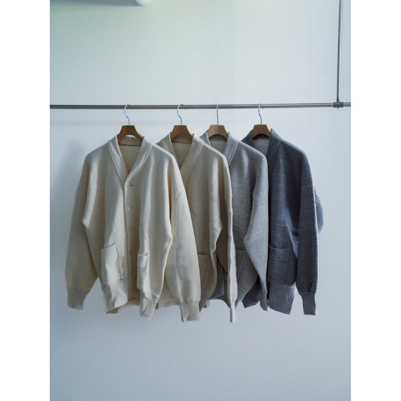 Olde Homesteader EXTRA COTTON FLEECE CARDIGAN |