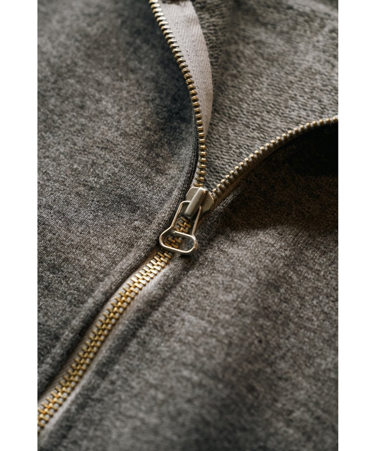 Slopeslow Ex.WOOL FRENCH TERRY HALF ZIP SWEATSH
