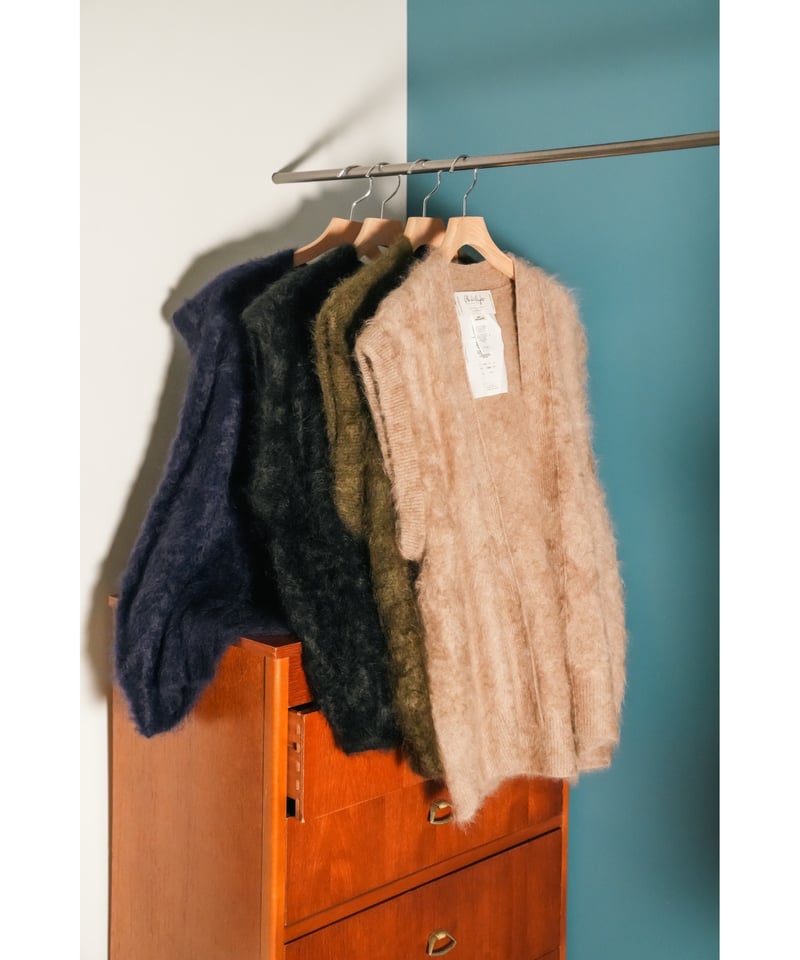 Olde H & Daughter Ex. FUR CASHMERE N/B VEST | M