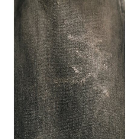 ANCELLM AGING TAPERED 5P DENIM PANTS