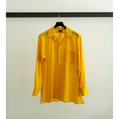 MAATEE&SONS Ex. "H"WOOL OPEN COLLAR SHIRTS