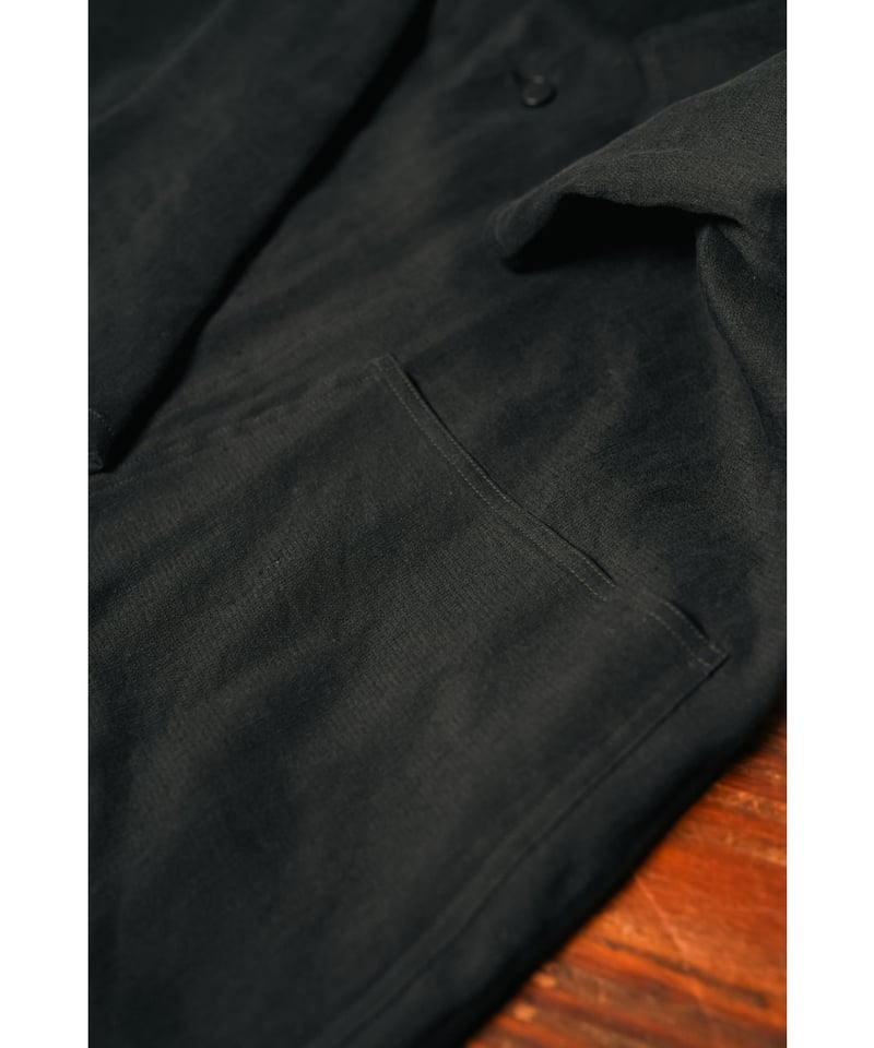 MAATEE&SONS LINEN SILK二重織り SHIRT JACKET MAATEE&SONS 