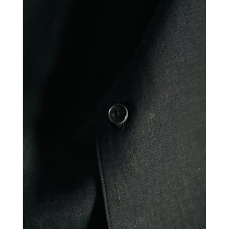 THE CLASIK CLASSIC LINEN POPLINE SHARK COLLAR SHIRT