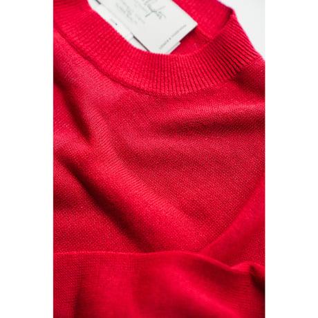 Olde H&Daughter "JYARI-JYARI SILK" CREW P/O