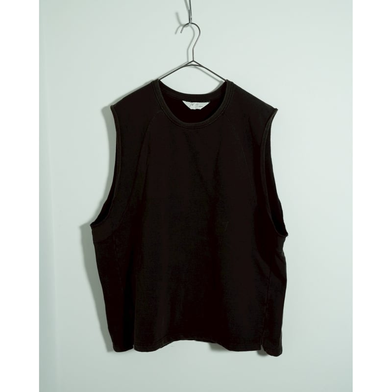 トップス ANCELLM FADED SLEEVELESS T-SHIRT BLACK 1 FADED SLEEVELESS T-SHIRT | ANCELLM(アンセルム) / トップス