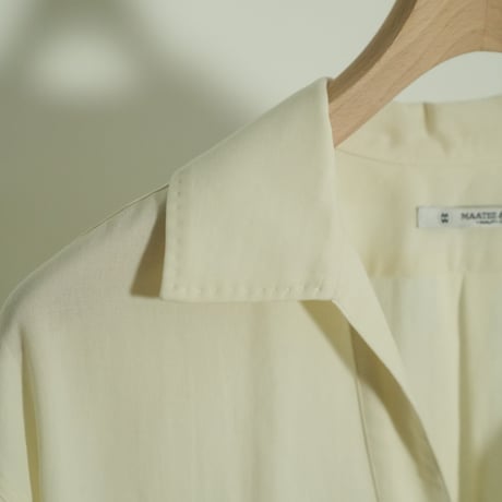MAATEE&SONS NEW PULLOVER SHIRTS "強撚ビエラ"