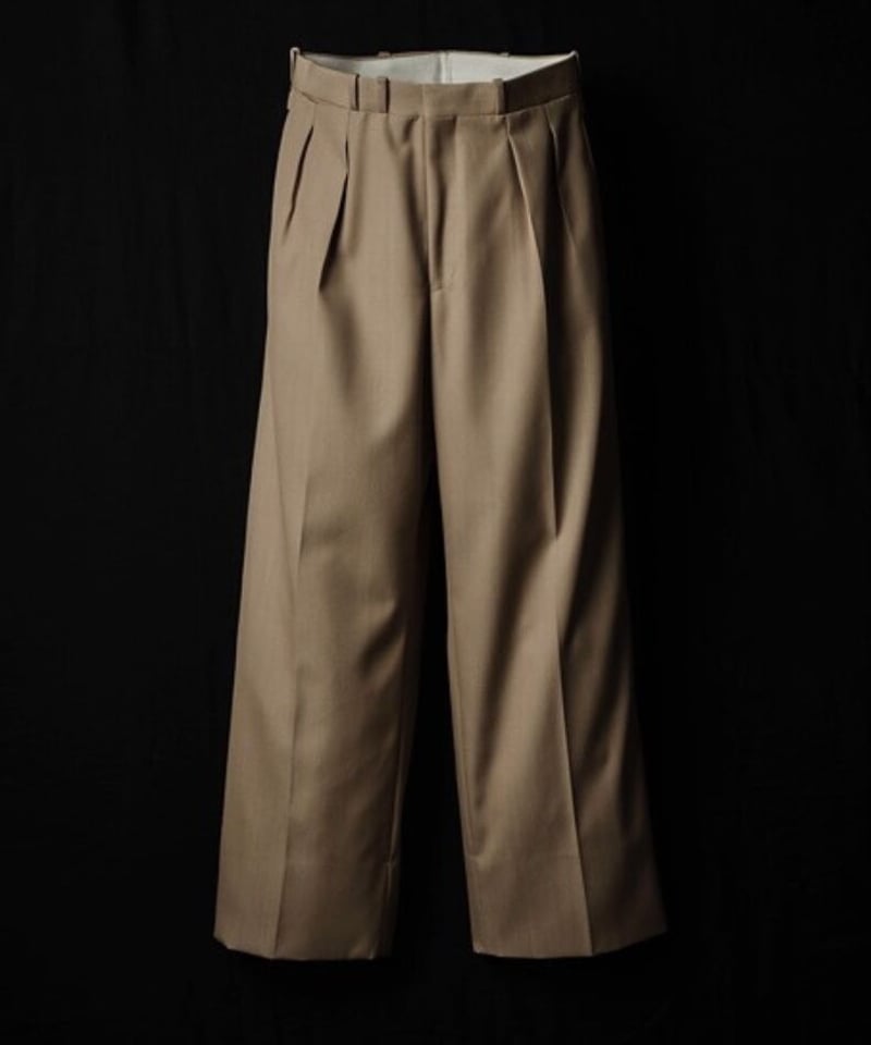美中古品MAATEE&SONS 2PLEATS TROUSER JEFFERY MAATEE&SONS 2PLEATS TROUSER 