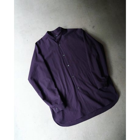 tilt the authentics Ex. Cashmere Blend Stand Collar Shirt