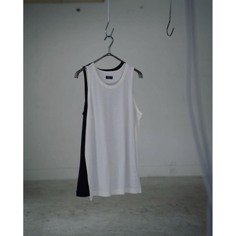 トップス MAATEE&SONS WASHABLE SILK TANK TOP 夏のMuster代名詞｜y_s_k117