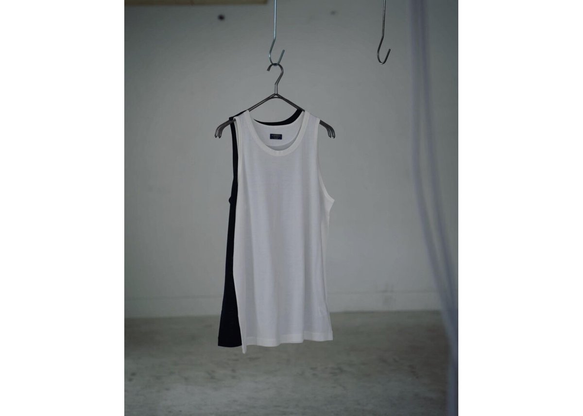 MAATEE&SONS Ex. WASHABLE SILK STANDARD TANK TOP MAATEE&SONS Ex. WASHABLE SILK STANDARD TANK TOP