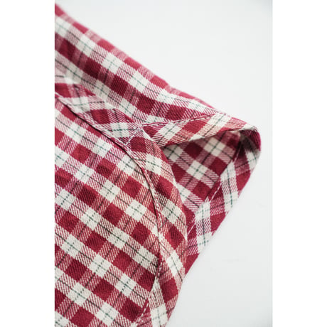 MAATEE&SONS Ex. "LINEN/SILK CK" S.S. SHORTS "PORORI"
