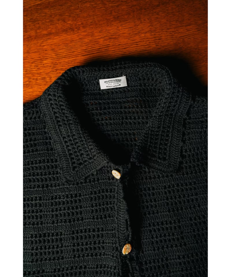 柿の葉別注 MAATEE&SONS Ex Washi Basque Shirt 身幅の広い和紙Teeに狭いボートネックを取ってつけた - 手記