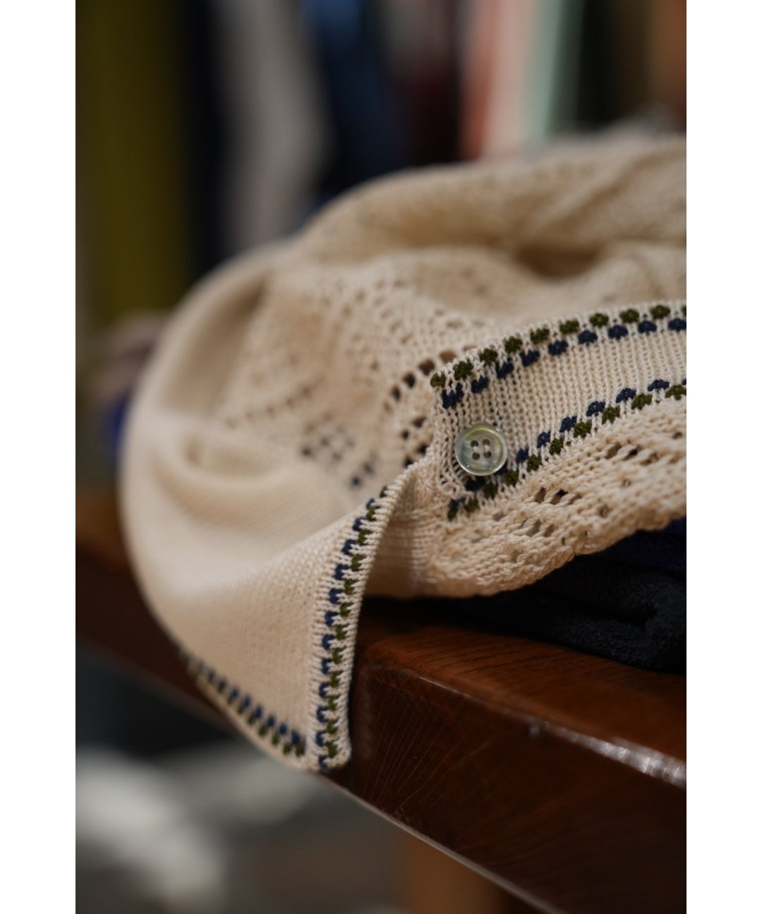 musterwerk 別注 RAFFA MOLINA Ex TRAVO KNIT RAFFA MOLINA Ex. TRAVO KNIT SHIRTS L/S | Muster
