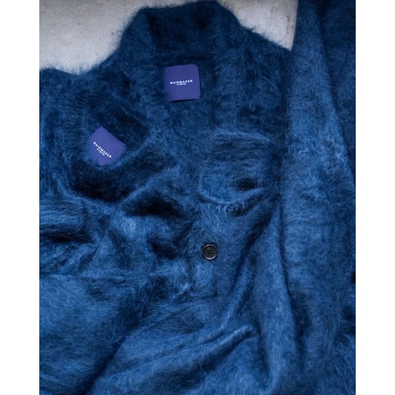 RAINMAKER ミンクカシミア　ショールカラー　ジャケット RAINMAKER ミンクカシミア ショールカラー ジャケット - メルカリ