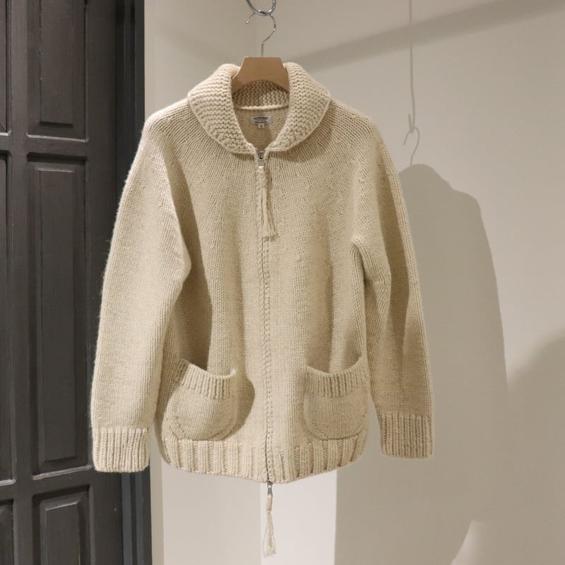 MAATEE＆SONS WOODTED CASHMERE MN PULLOVER MAATEE＆SONS WOODTED