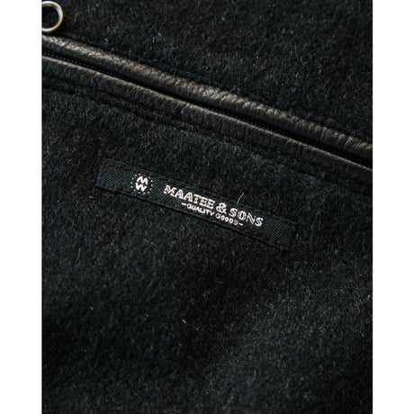 MAATEE&SONS DEAR LEATHER VEST 裏カシミヤ