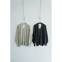 Olde H & Daughter SILK PLAIN STITCH CARDIGAN