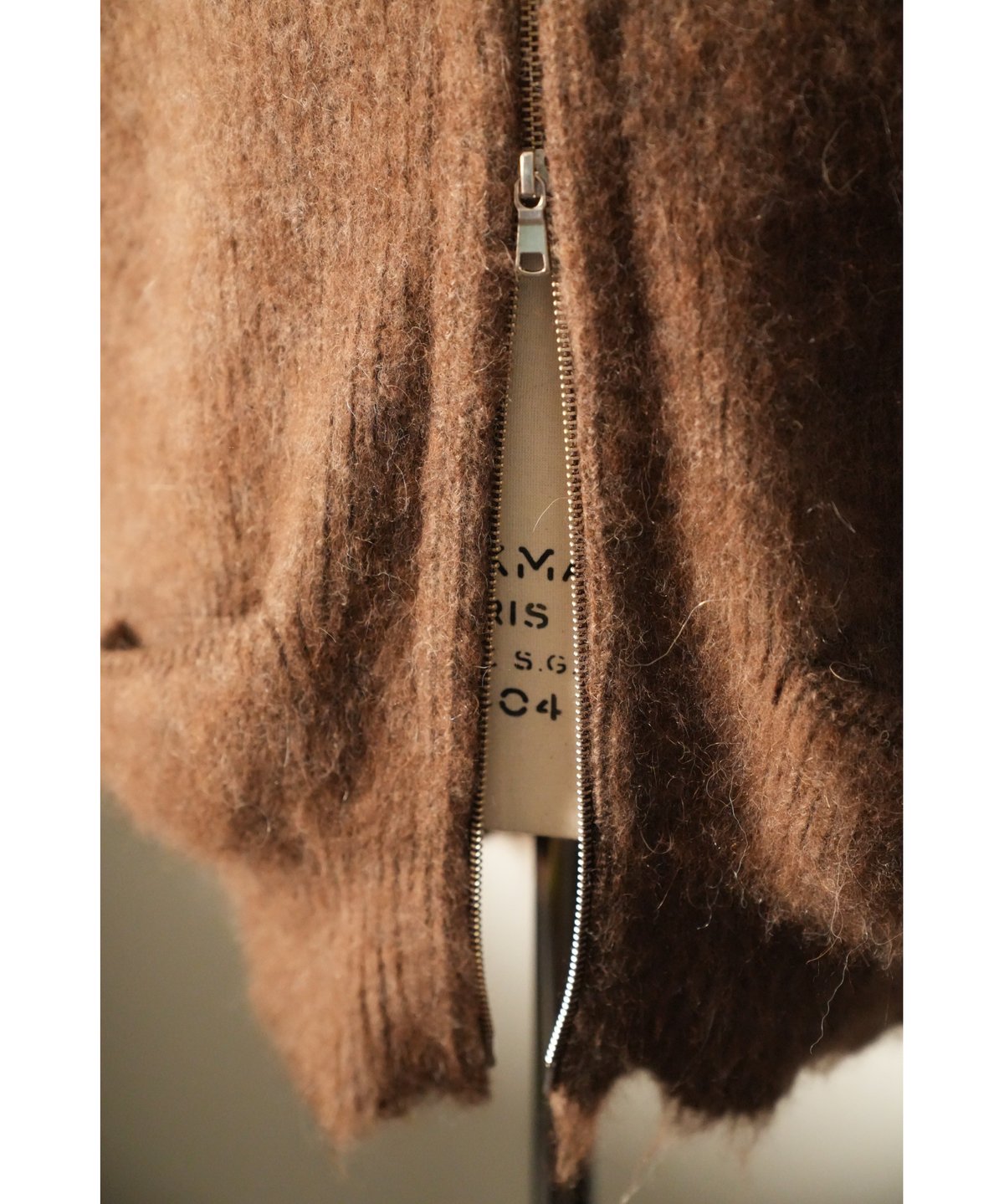 トップス maatee&sons cashmere/mink rever vest MAATEE&SONS Ex. CASHMERE/MINK REVER VEST | Must