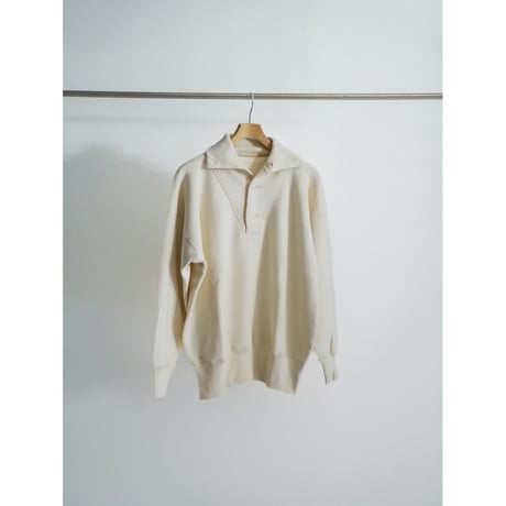 Olde Homesteader EXTRA COTTON FLEECE STAND NECK LONG SLEEVE