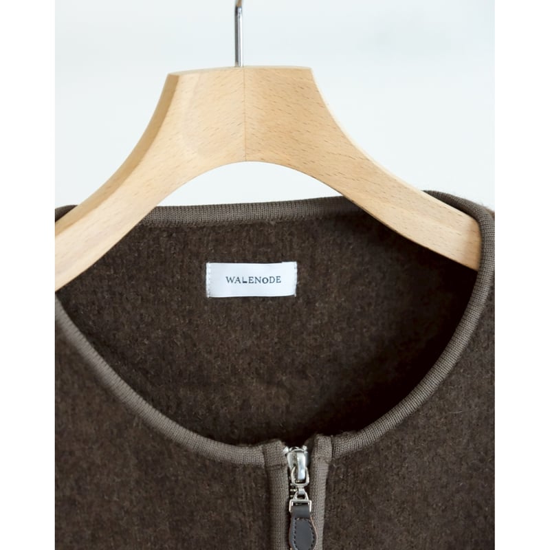 WALENODE innocent YAK Zip-up vest | MusterWerk