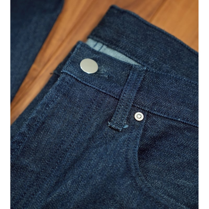 The CLASIK SOFT CASHMERE DENIM CLASSIC TROUSER