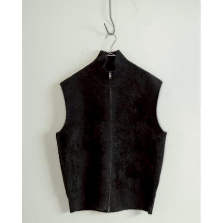RAINMAKER FOX CASHMERE  ZIP-UP VEST