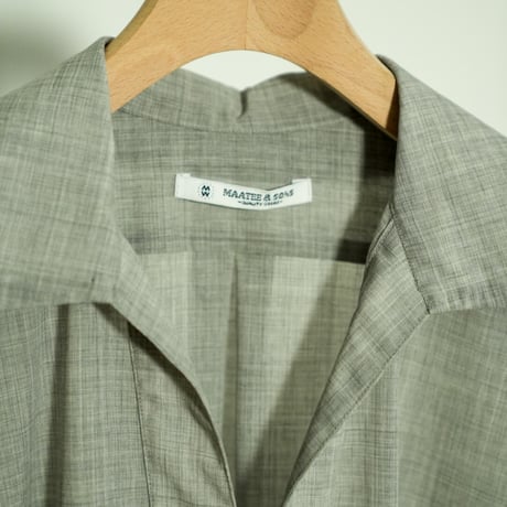 MAATEE&SONS NEW PULLOVER SHIRTS "H WOOL"