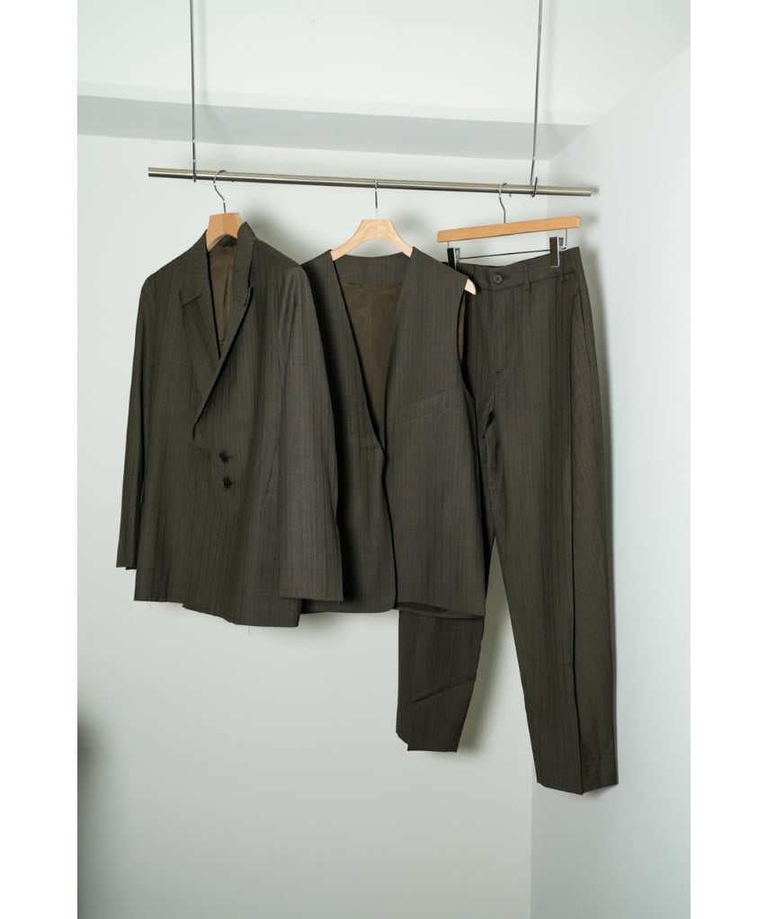 パンツ Lea Boberg D.P. TROUSERS 3 BROWN Lea Boberg D.P. TROUSERS 3 BROWN