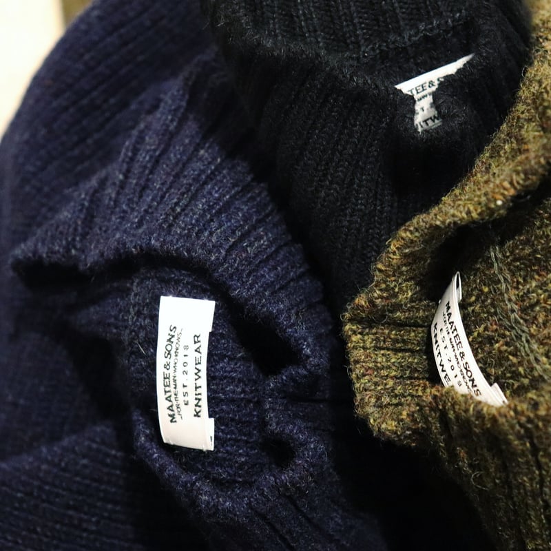 MAATEE&SONS M/N ARMY SWEATER | MusterWerk