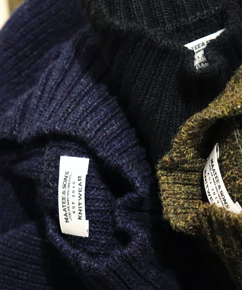 MAATEE&SONS M/N ARMY SWEATER | MusterWerk MAATEE&SONS M/N ARMY SWEATER | MusterWerk