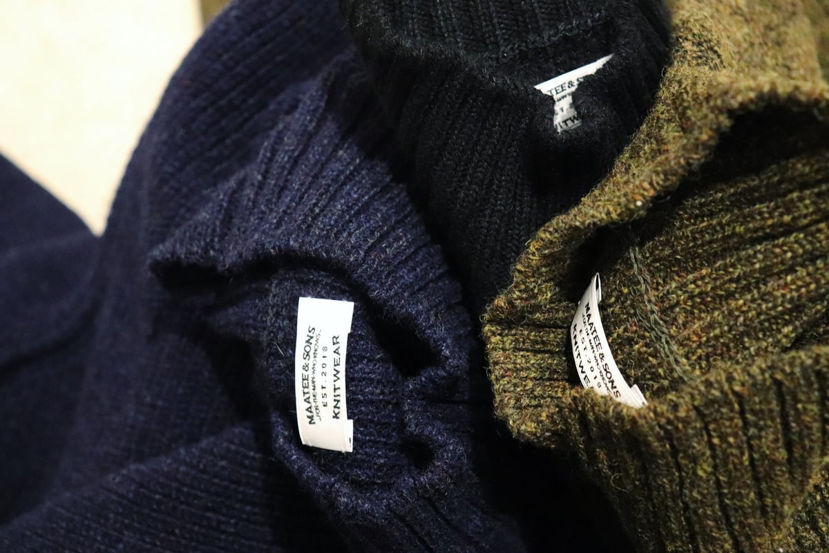 MAATEE&SONS M/N ARMY SWEATER | MusterWerk MAATEE&SONS M/N ARMY SWEATER | MusterWerk