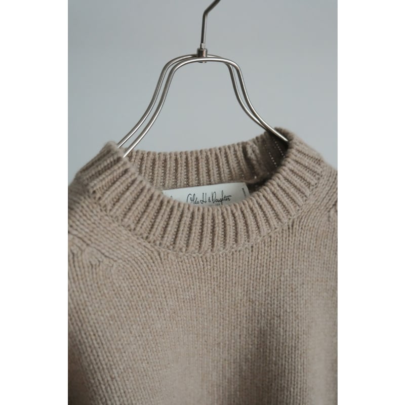 Olde H & Daughter BABY CASHMERE CREW NECK P/O |