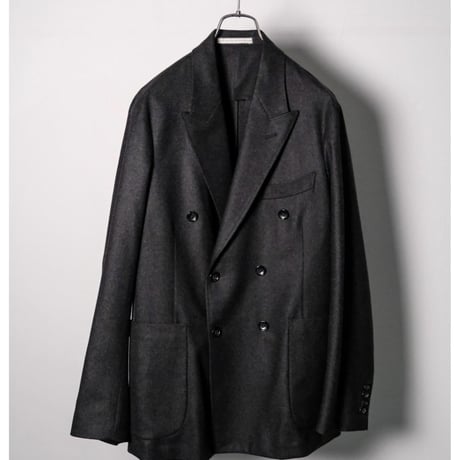 MAATEE&SONS GENTLEMAN FLANNEL DOUBLE TAILORED UNCON