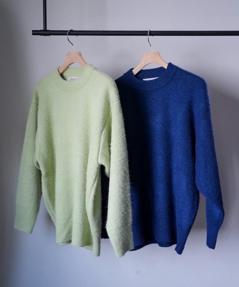 Olde H & Daughter SILK SHAGGY DOG CREW NECK P/O