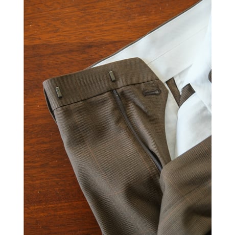 MAATEE&SONS FOREVER SLACKS TYPE2  "WOOL PINCHECK"