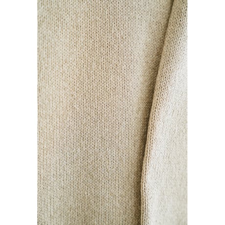 Olde H & Daughter SILK COTTON  BOAT NECK/HALF ZIP/CARDIGAN