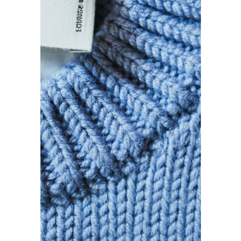 Olde H & Daughter WOOSTED WOOL CREW NECK P/O |