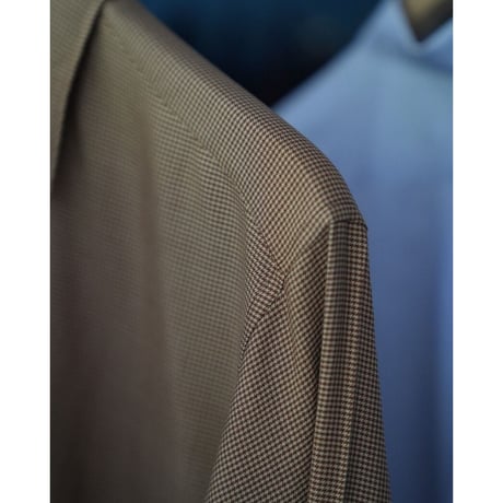 MAATEE&SONS "LIAN" C/SILK HOUND TOOTH