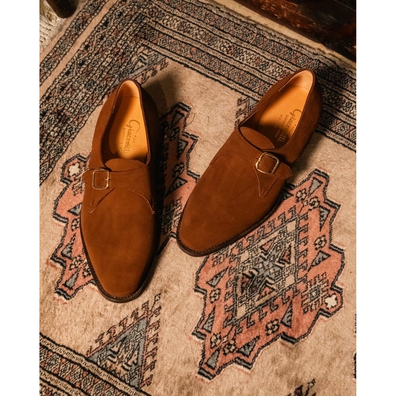 靴 F.LLI GIACOMETTI SINGLE MONK FG498 F.lli Giacometti / Single Monk Strap Shoes (Vocalou) | twelve