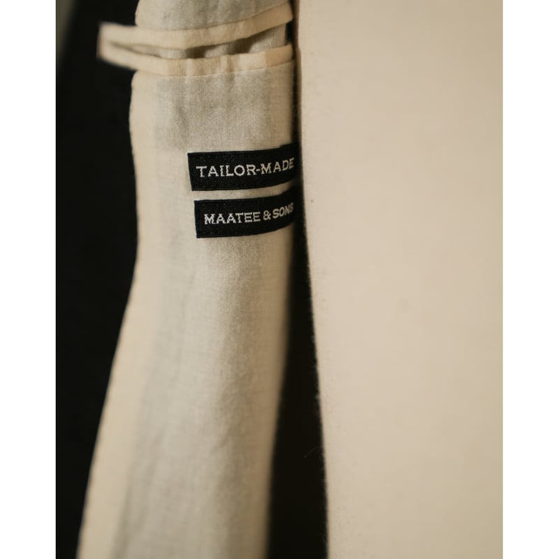 MAATEE&SONS WASHED DOUBLE TAILORED 