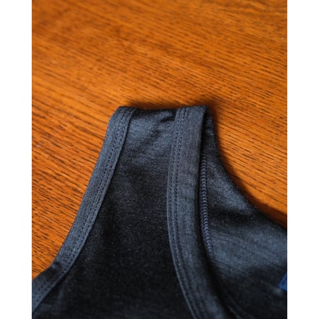 MAATEE&SONS Ex. WASHABLE SILK TENJIKU TANK TOP