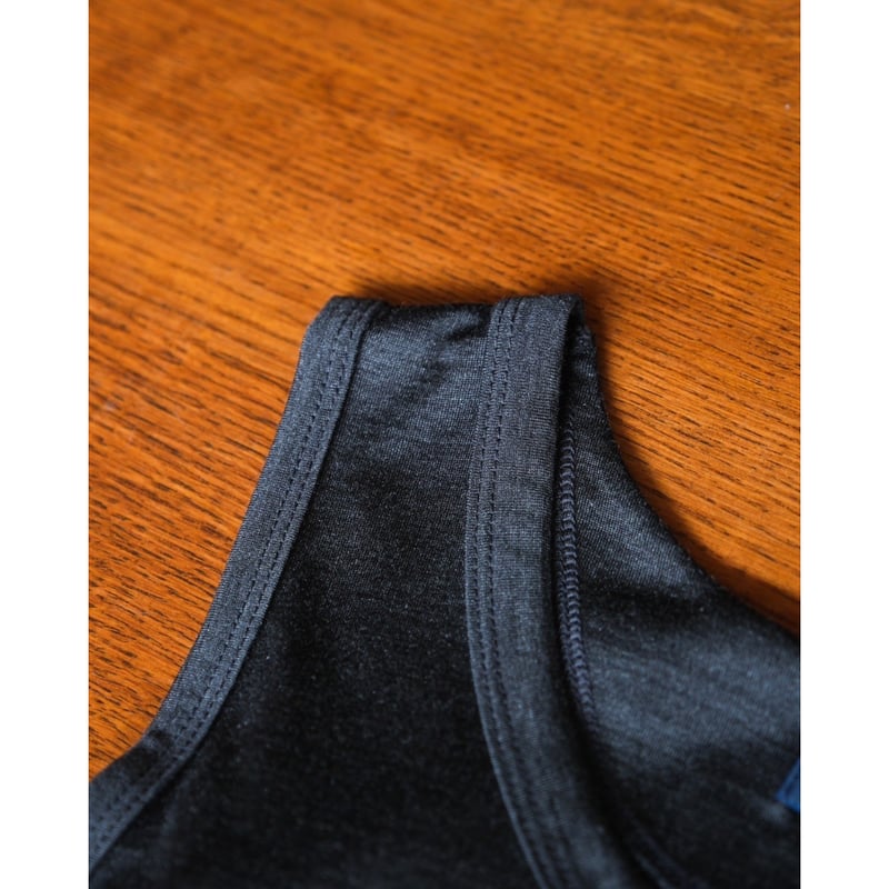 MAATEE&SONS Ex. WASHABLE SILK TENJIKU TANK TOP