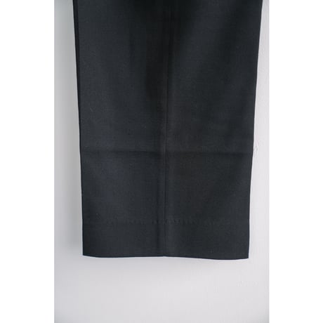 LEA BOBERG FLAP POCKET TRS  - BRITISH WOOL CREPE